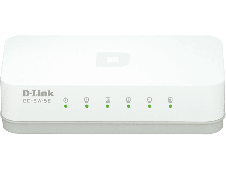 D-LINK Switch Ethernet Easy Desktop Fast Ethernet 5-porten (GO-SW-5E/E)