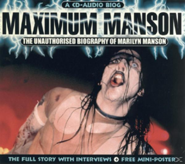 - Manson (CD) Maximum Manson Marilyn -