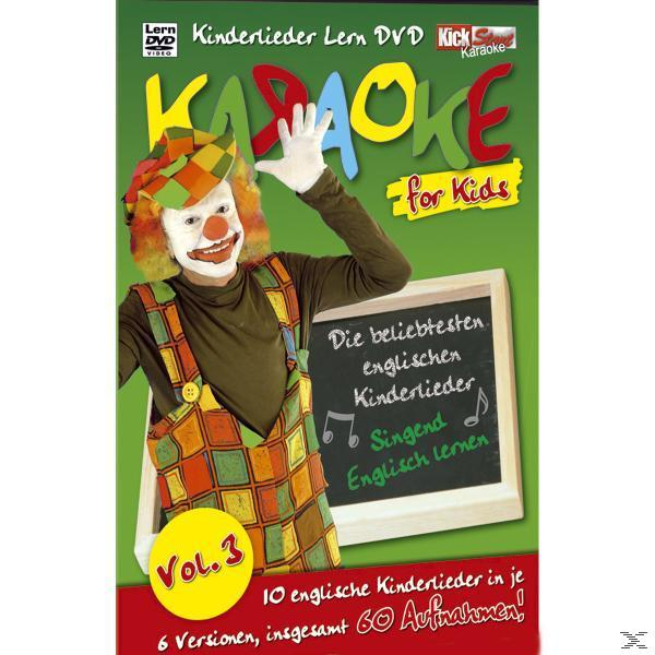 Kids Vol.3 Karaoke DVD For