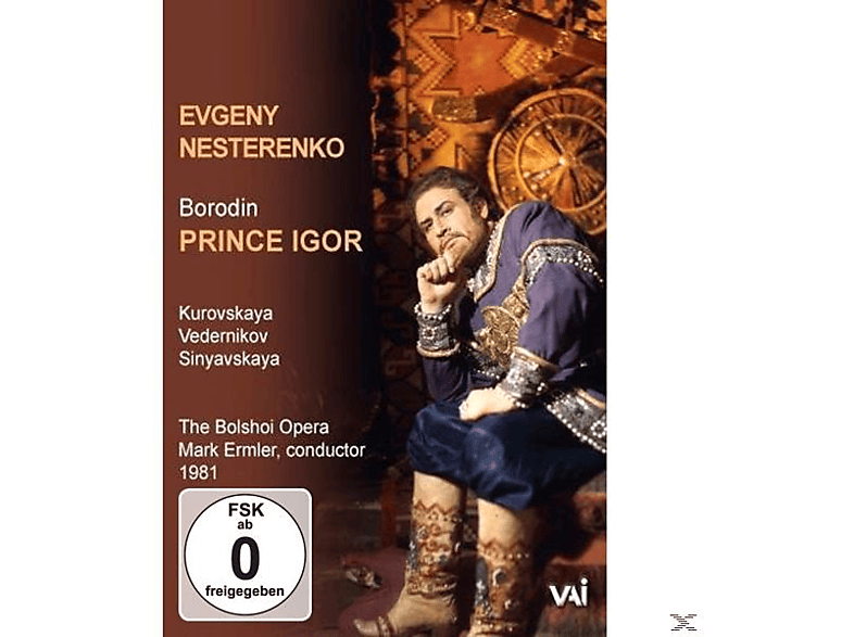 Evgeny Nesterenko & Various - Borodin: Prince Igor  - (DVD)