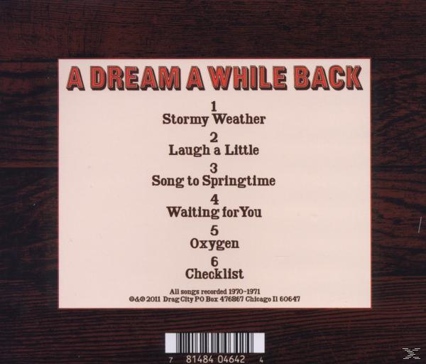 Gary Higgins - A Dream Back - While A (CD) (E.P.)