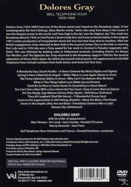 Dolores Gray, Dolores/cassidy/fenn/+ Gray - Bell Telephone Hour 1959-1965  - (DVD)