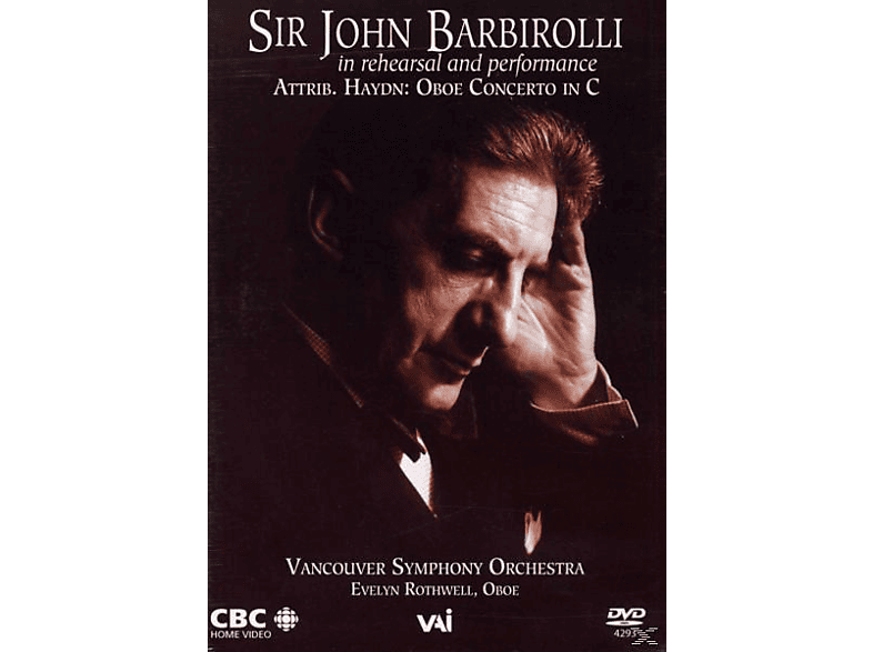 Sir John Barbirolli - Sir J.Barbirolli In Rehearsal  - (DVD)
