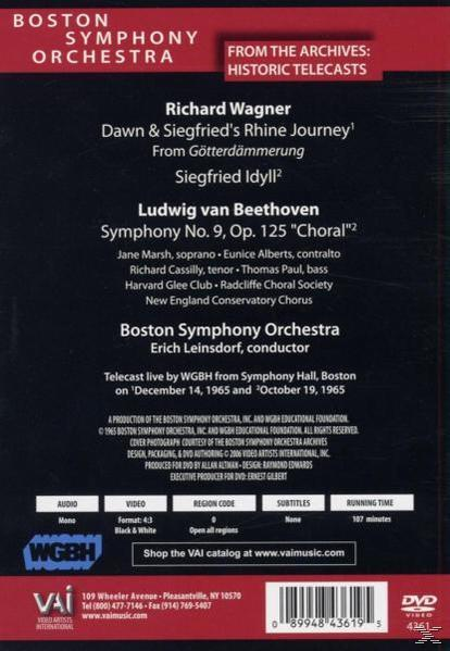 Erich Leinsdorf - Siegfried Idyll/Sinfonie 9/+ - (DVD)