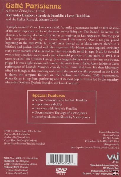 Frederic F - Gaite Parisienne  - (DVD)