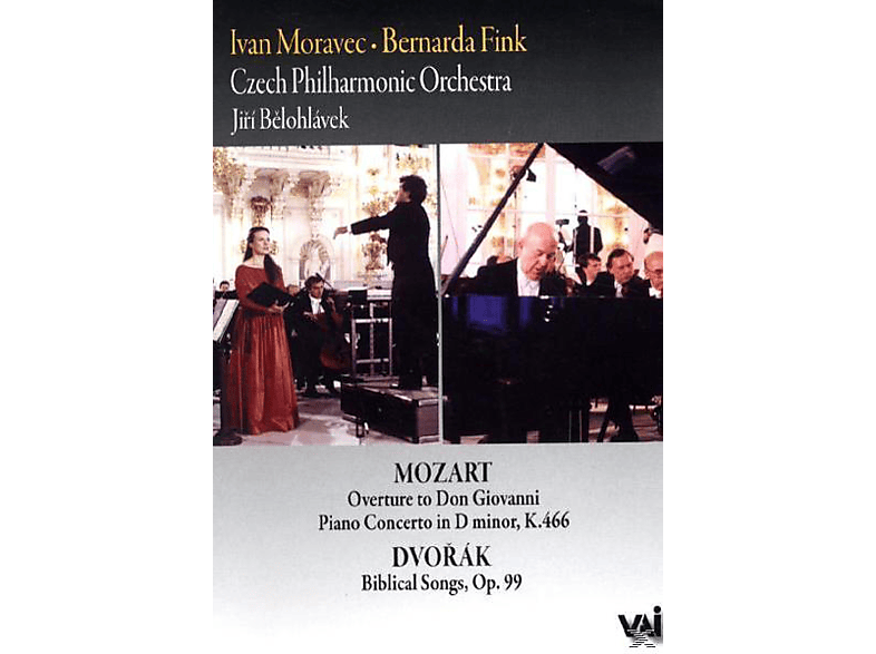 Ivan Moravec - Mozart:Piano Concerto/Dvorak:5 Biblical Songs  - (DVD)