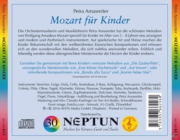 Petra Amasreiter - Mozart für Kinder  - (CD)