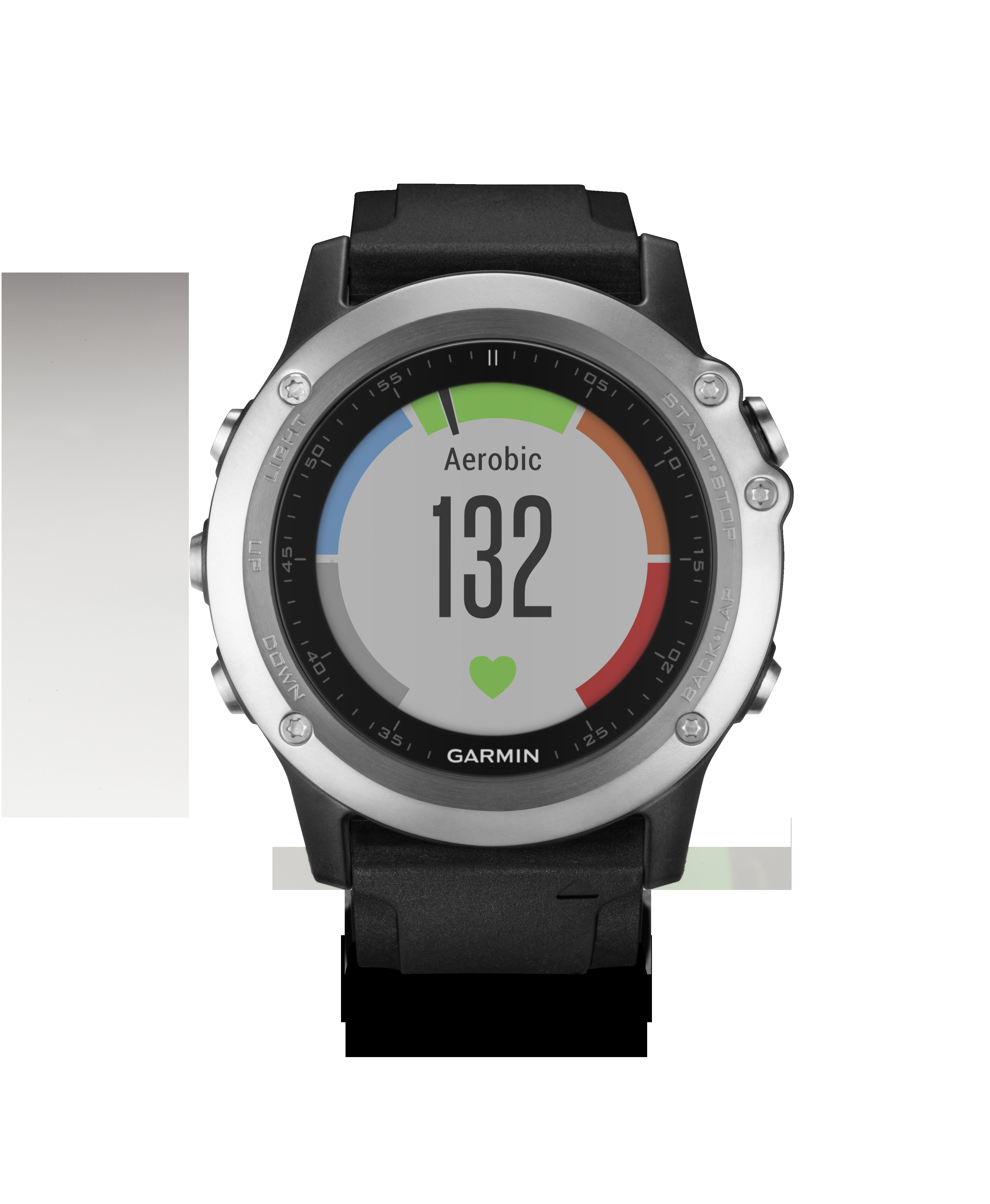 GARMIN fenix 3 HR, Fitness Tracker, 238 mm, Schwarz/Silber