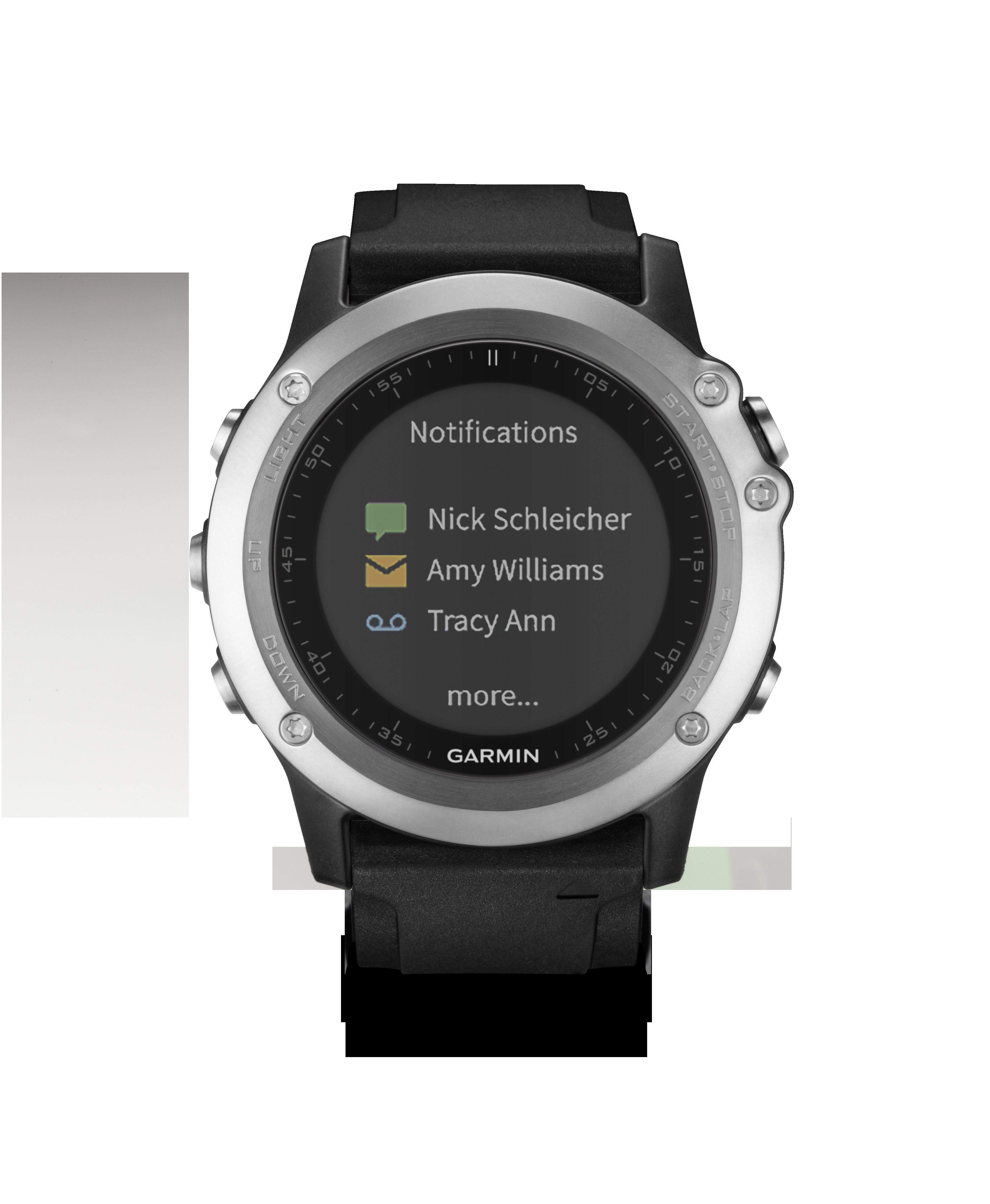 GARMIN fenix 3 HR, Fitness Tracker, 238 mm, Schwarz/Silber