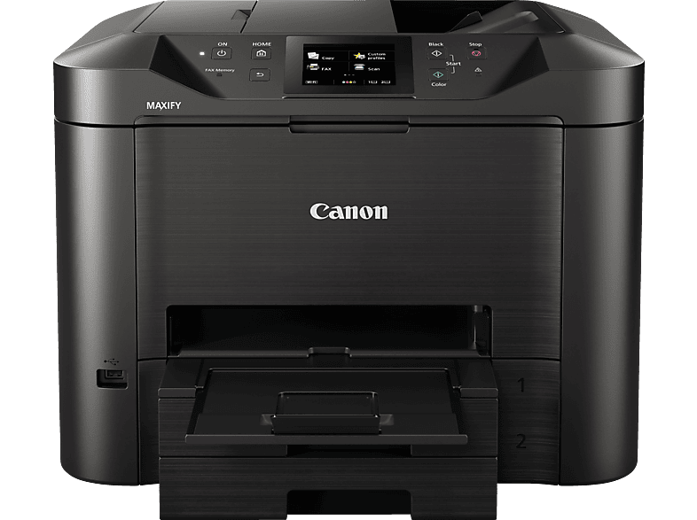 CANON Maxify Multifunktionsdrucker WLAN Tintenstrahl MB5450 Netzwerkfähig 4-in-1