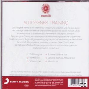 CD-Cover mit Text über Selbsthypnose und Entspannungstechniken.