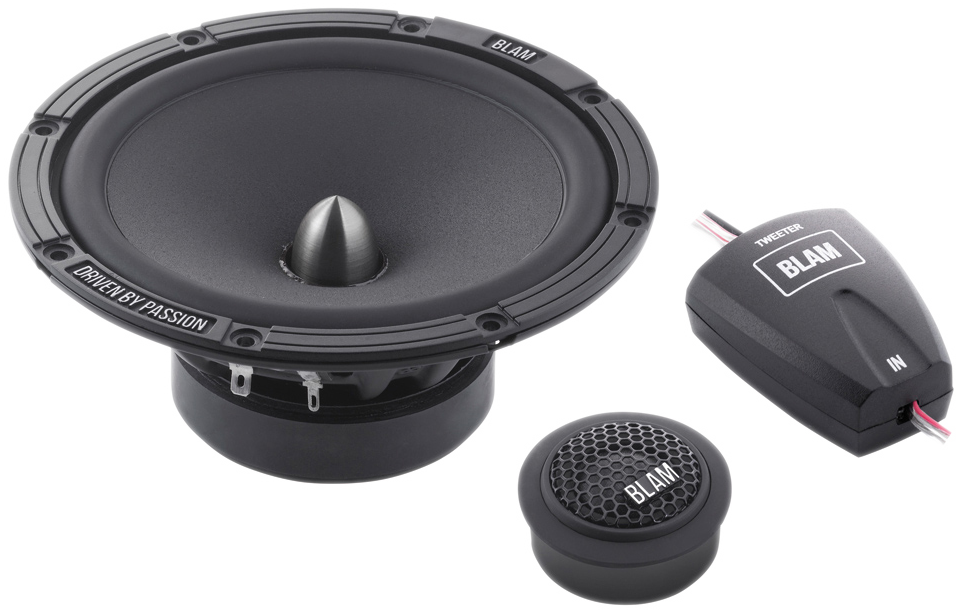 BLAM 2-Wege-Komponentenset 165 RS mit separatem Hochtöner, 165 mm Woofer, 150 Watt
