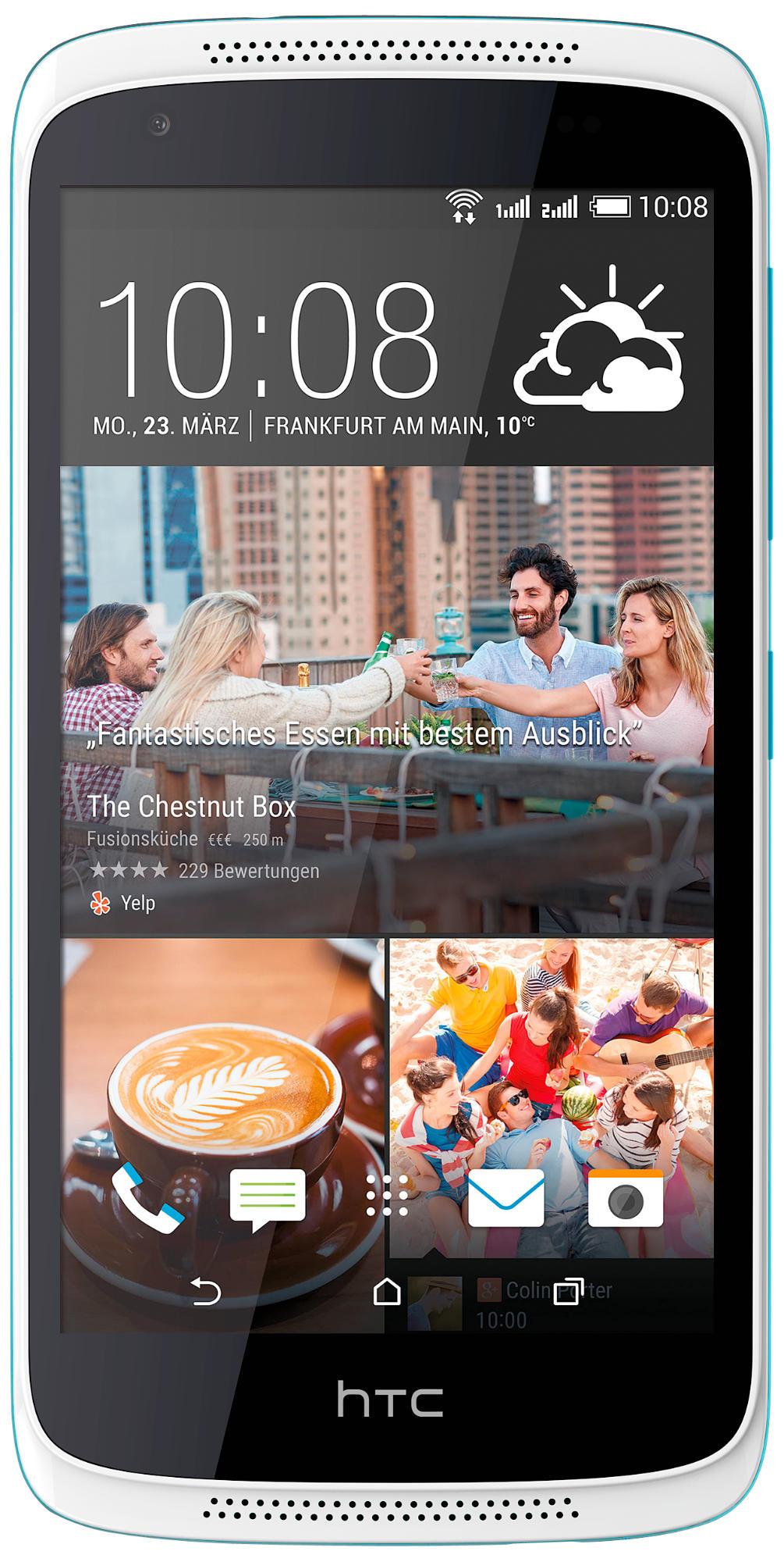 HTC Desire 526G 8 GB Blau Dual SIM