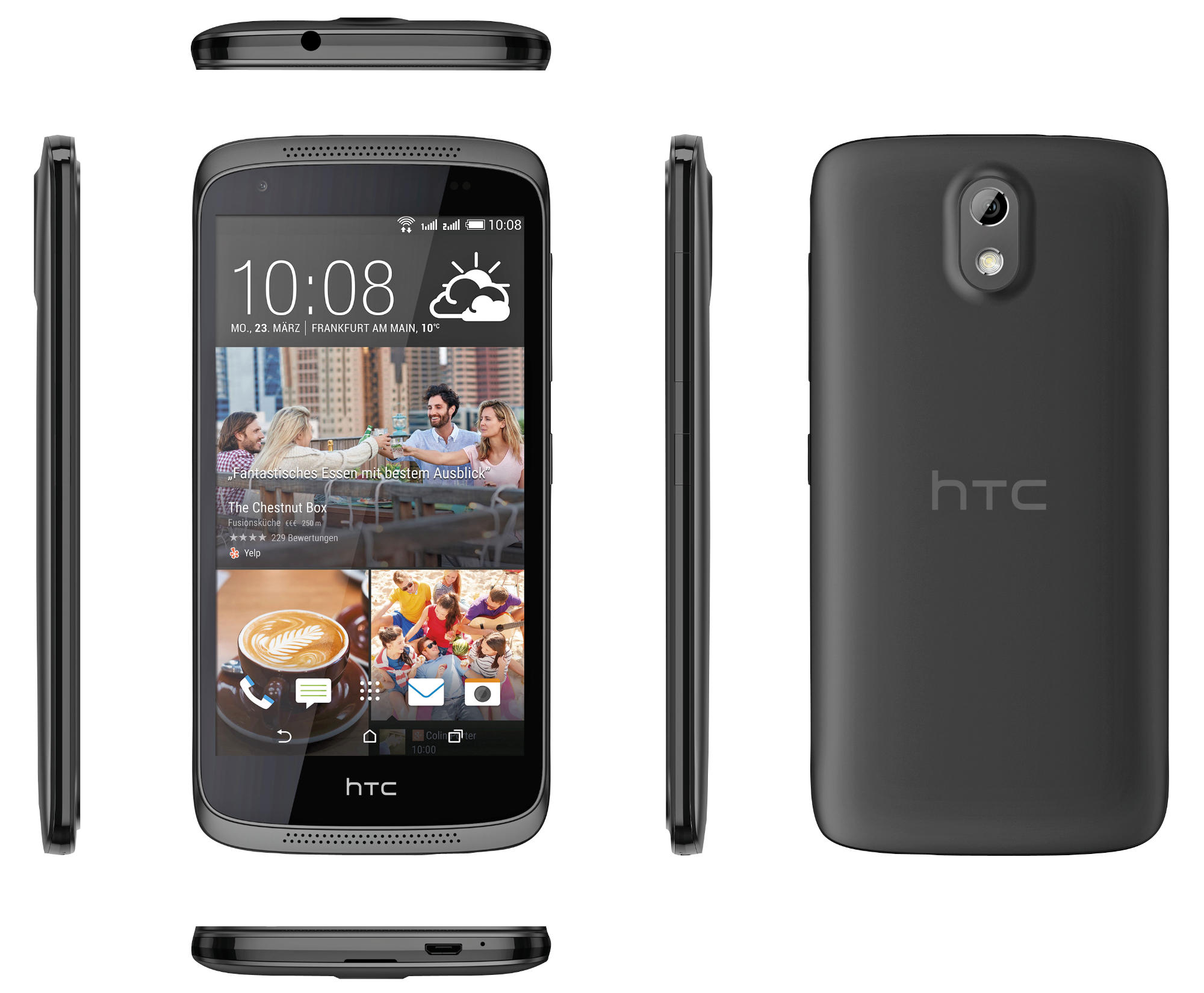 HTC Desire 526G 8 GB Schwarz Dual SIM