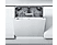 WHIRLPOOL WIO 3T321 P Beépíthető mosogatógép, PowerClean nagynyomású tisztítás, ajtónyitás szárításkor