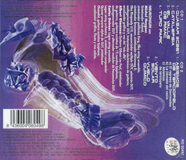 Neuronium - Sus Singles Para Emi/Harvest  - (CD)