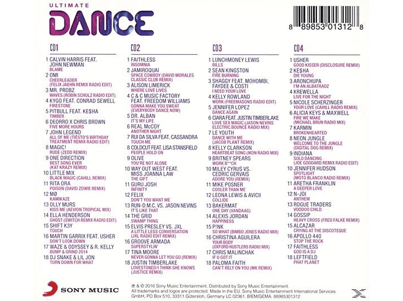 Thumbnail - VARIOUS - Ultimate... Dance (CD)