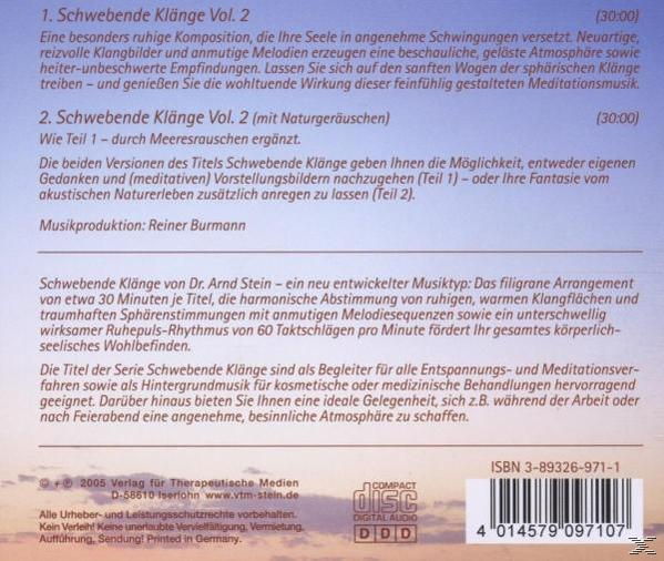 DR. ARNDT Stein - Schwebende Klänge Vol. 2  - (CD)