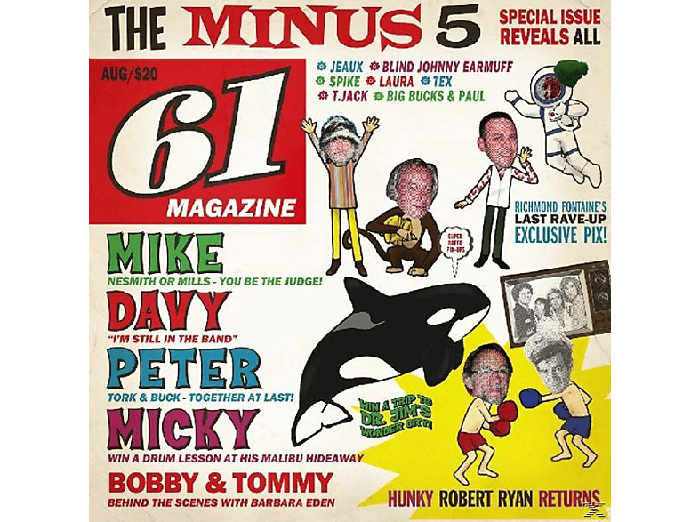The Minus 5 - Of Monkees And Men  - (Vinyl)