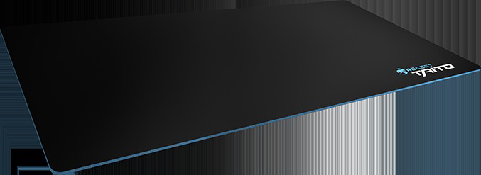 ROCCAT Taito XXL-Size 3mm - Shiny Black Gaming Mauspad (330 mm x 900 mm)