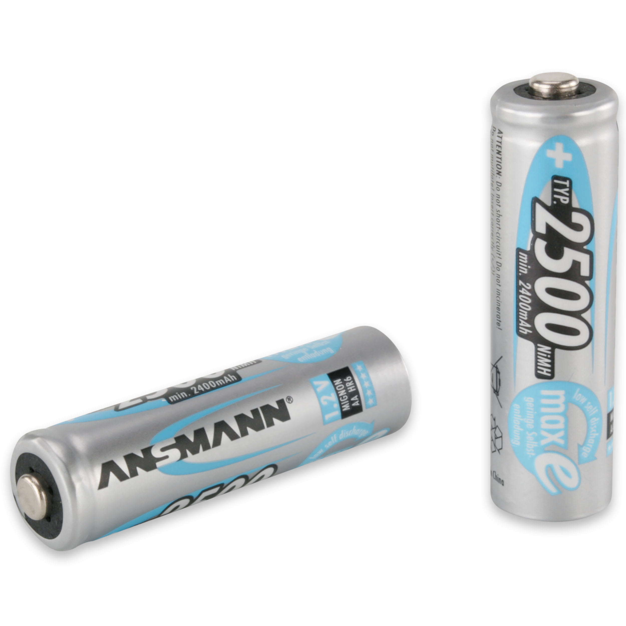 ANSMANN Mignon LR06 AA NiZn 1.6 volt 2500 Batterij