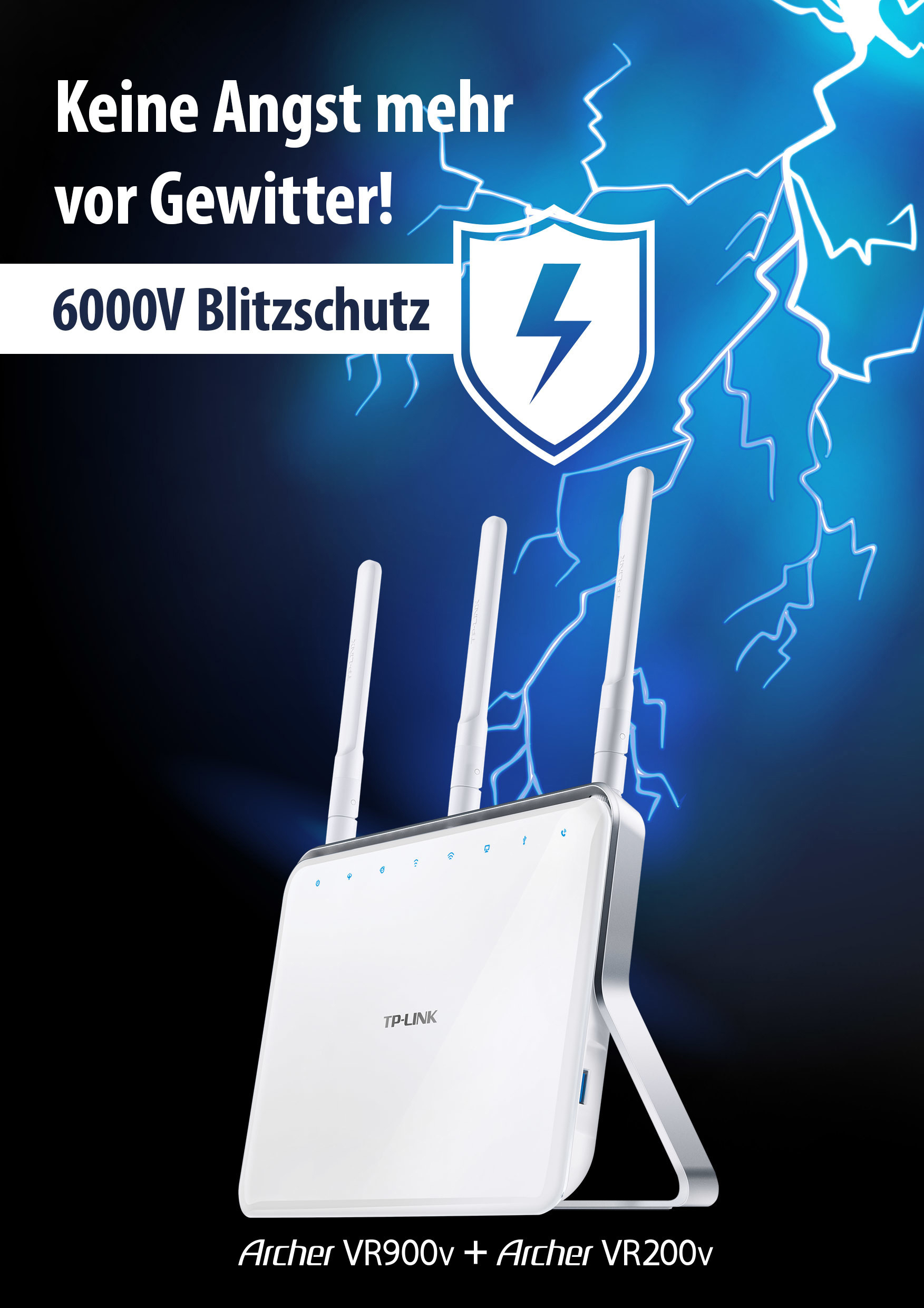 TP-LINK VR900V AC1900 WLAN-TELEFONIE-DSL Router
