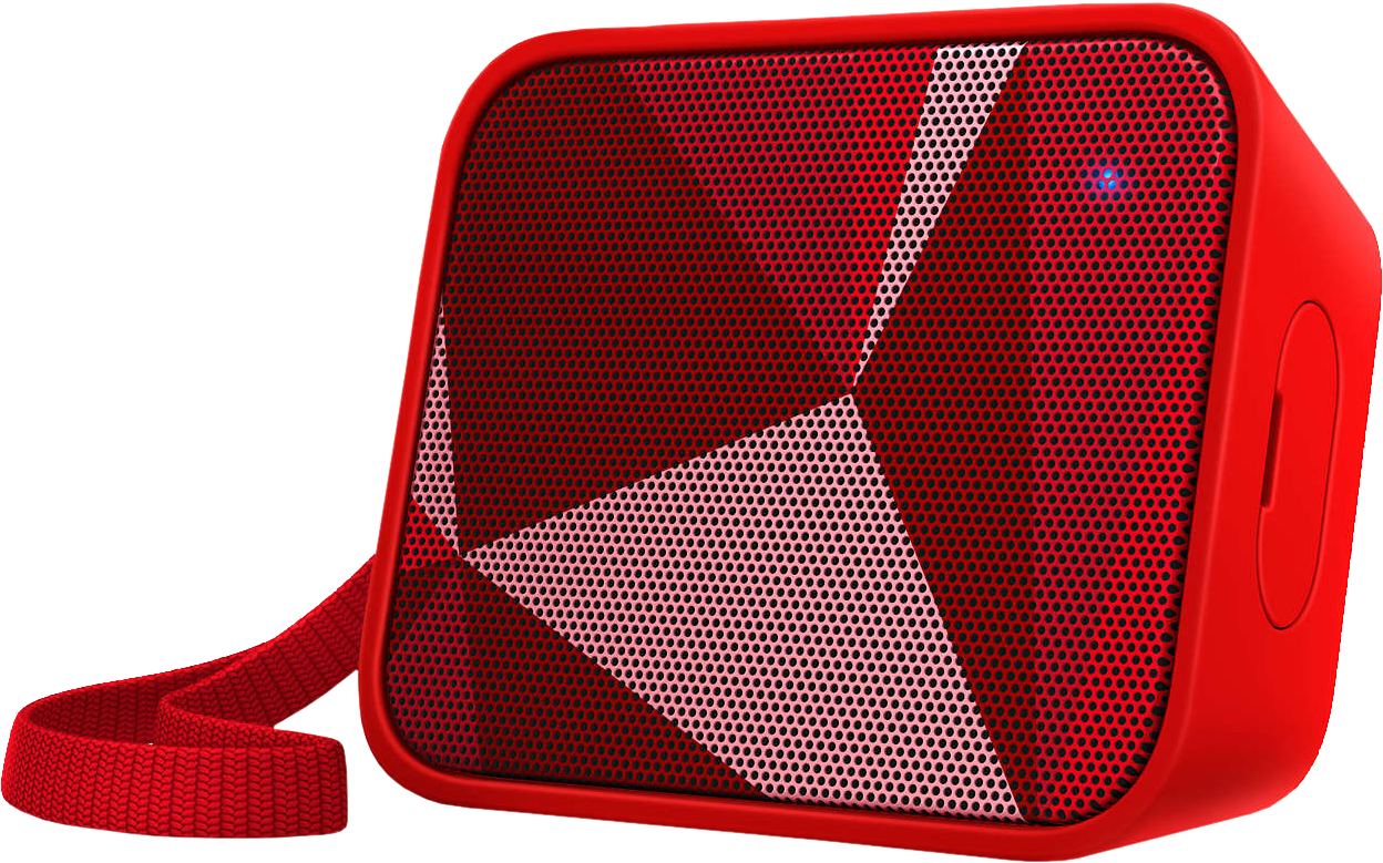 PHILIPS BT110R/00 PixelPop vezeték nélküli hordozható hangsugárzó 