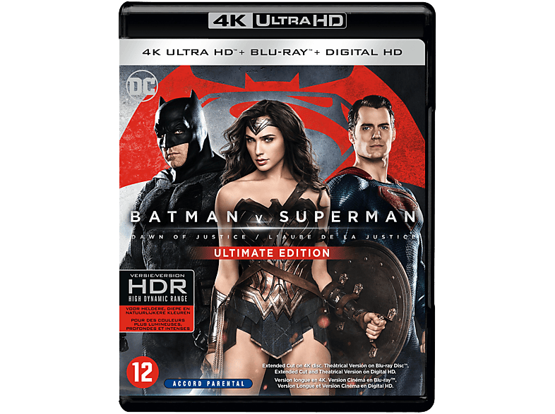 Batman v Superman: Dawn of Justice Blu-ray 4K