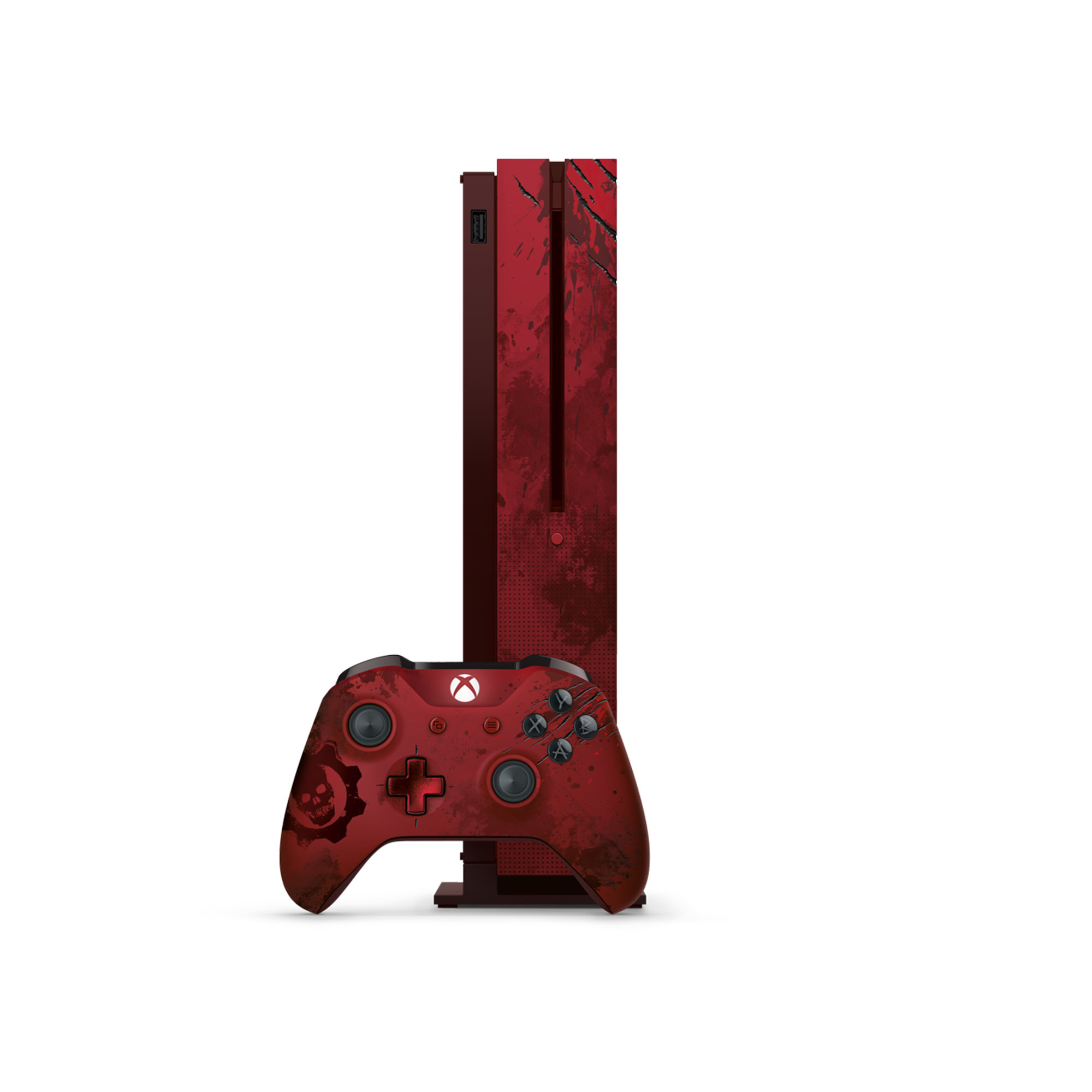 MICROSOFT Xbox One S 2TB Konsole - Gears of War Limited Edition Bundle