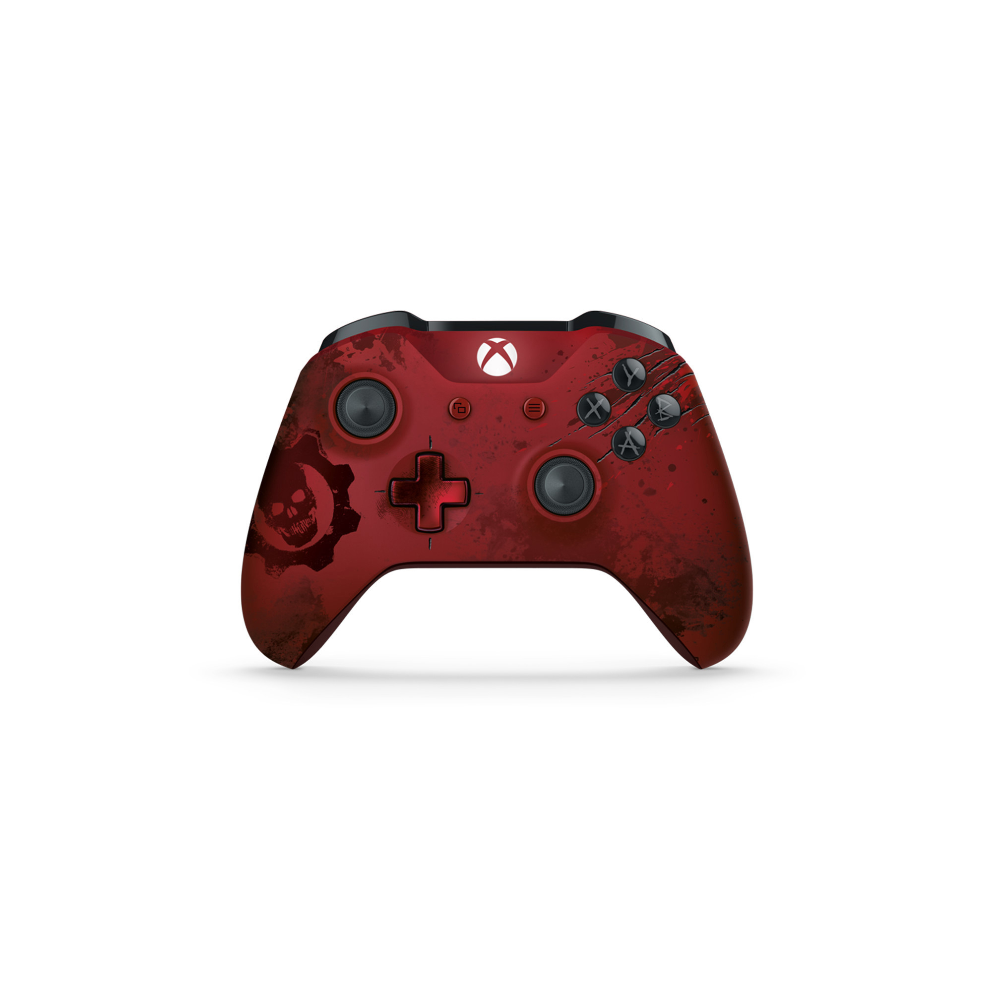 MICROSOFT Xbox Wireless Controller - Gears of War 4 Crimson Omen Limited Edition Controller Metallic-Rot für XBOX One