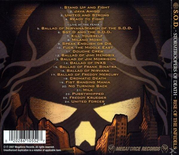 Of Infidels Of The Death - Stormtroopers Rise - (CD)
