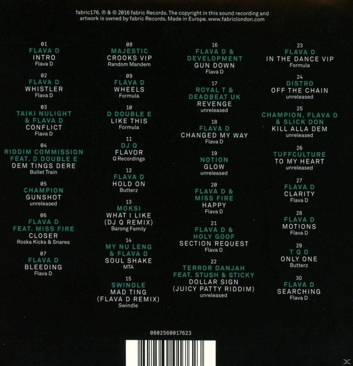 Flava D - Fabric Live 88  - (CD)