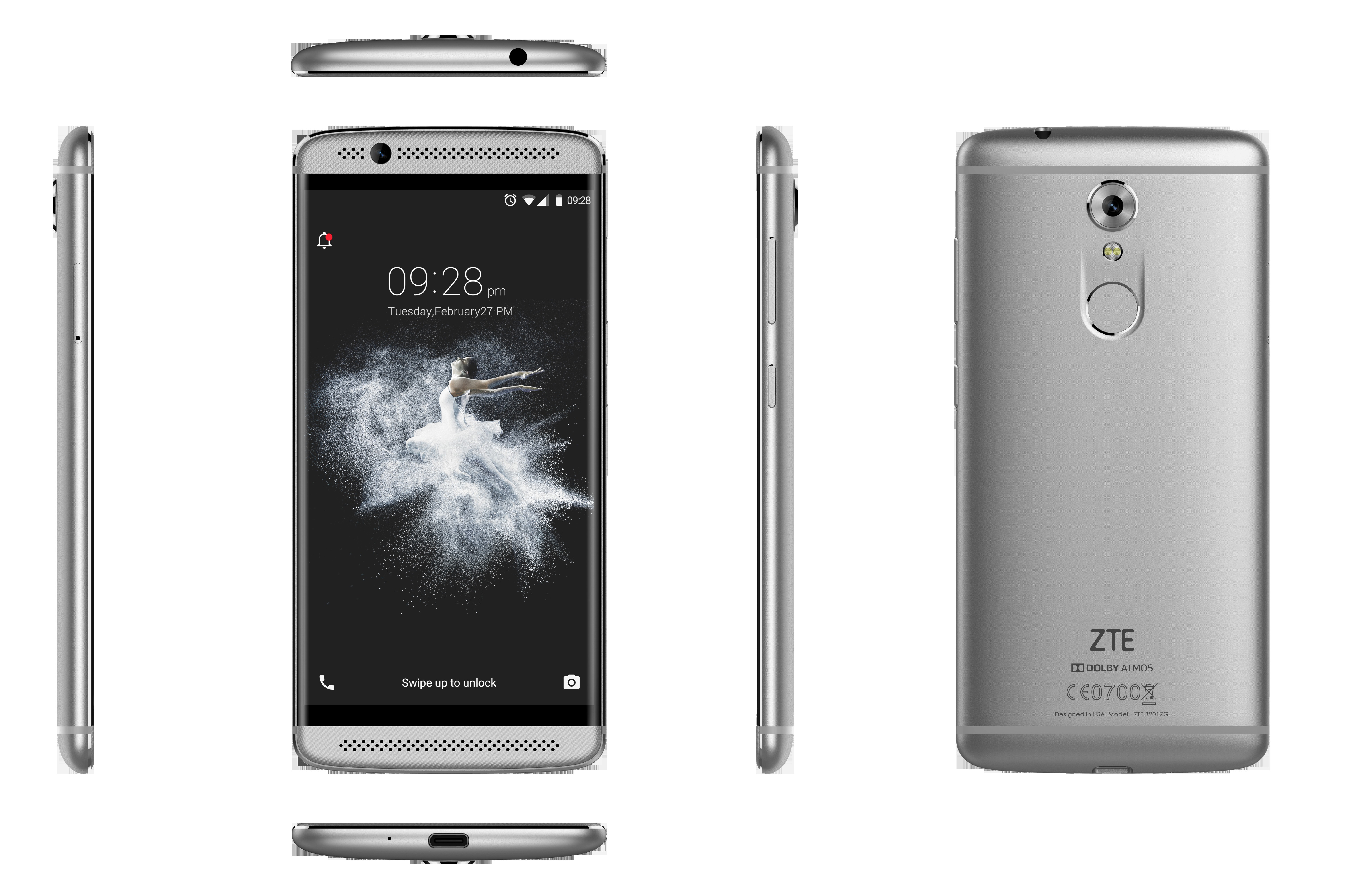 ZTE Axon 7 Mini 32 GB Grau Dual SIM