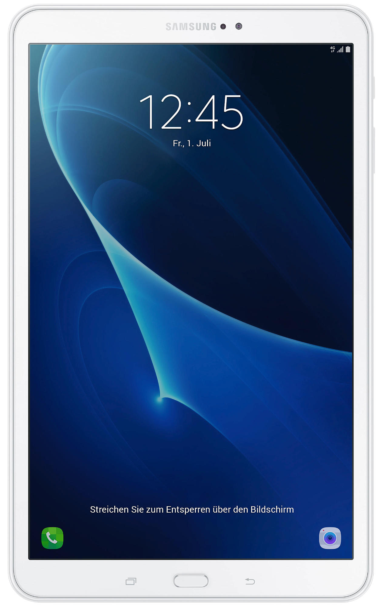 SAMSUNG Galaxy TAB A 10.1 LTE, Tablet, 16 GB, 10,1 Zoll, Weiß