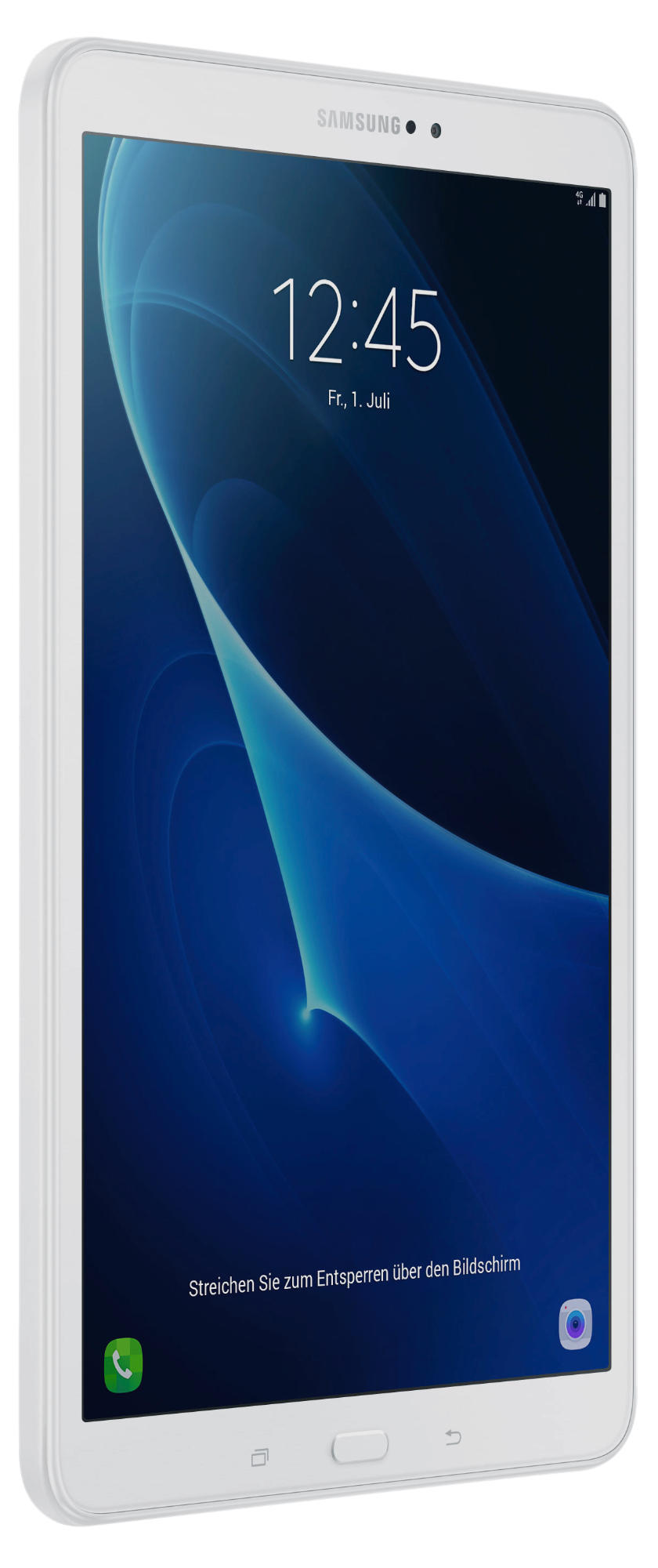 SAMSUNG Galaxy TAB A 10.1 LTE, Tablet, 16 GB, 10,1 Zoll, Weiß