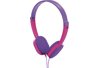 HAMA hama 00177013 - Circumaurale Padiglione auricolare - "Kids" - Viola/Rosa - Cuffie per bambini  (On-ear, Lilla/rosa)