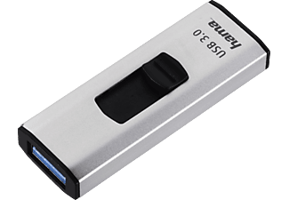 HAMA 124182 4BIZZ 64GB USB3 SILVER/BLACK - Chiavetta USB 