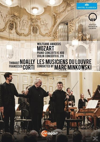 - - 219 Corti, Louvre KV KV Noally, Violin Concerto Concerto (DVD) Du Piano Thibault Les / 488 Musiciens Francesco