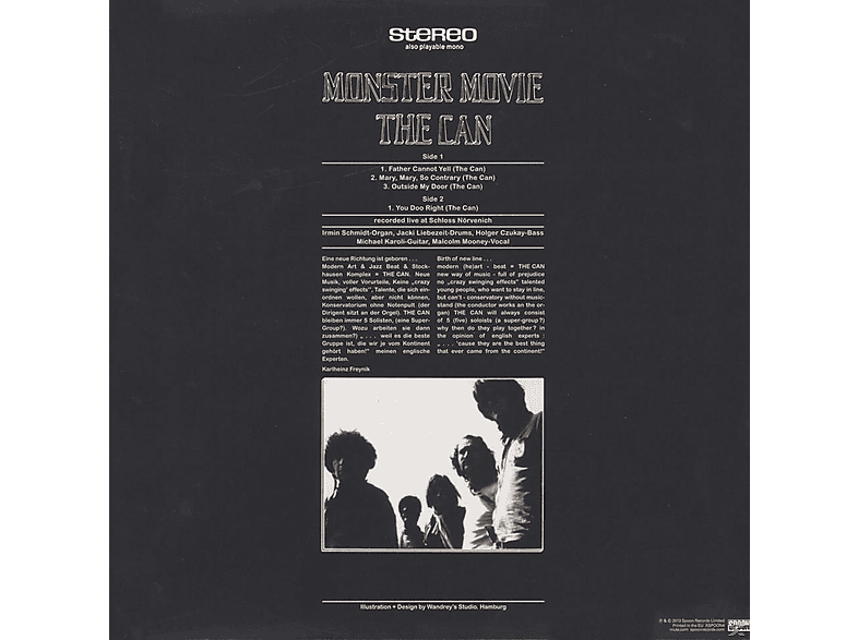 Thumbnail - Can - Monster Movie (Lp+Mp3) (Vinyl)