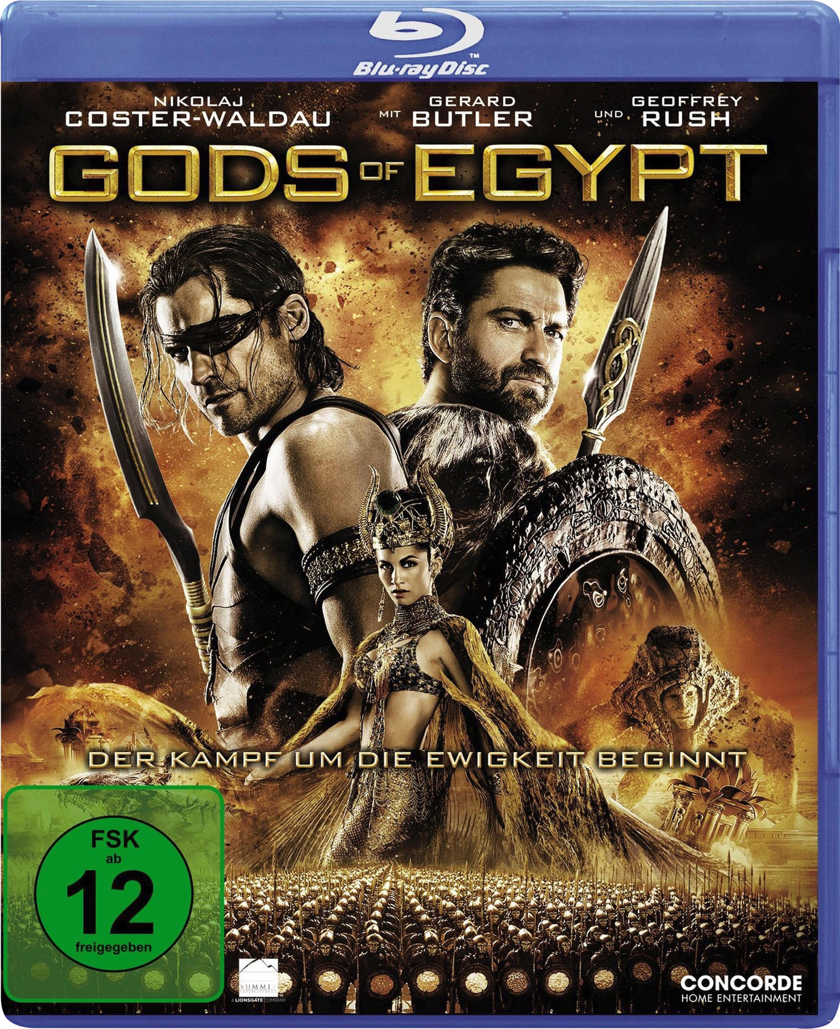 Blu-ray of Gods Egypt