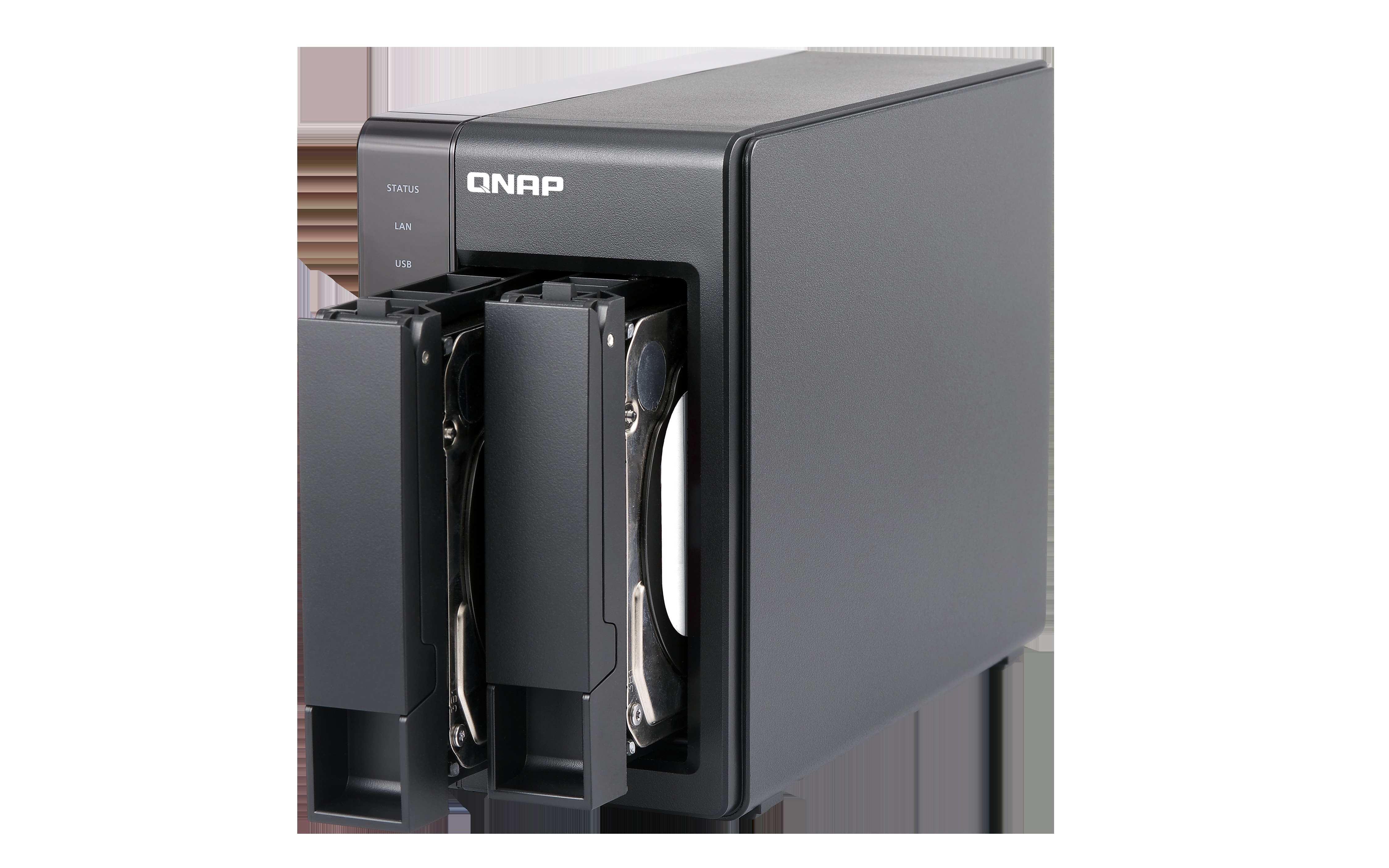 QNAP TS-251+ NAS Schwarz