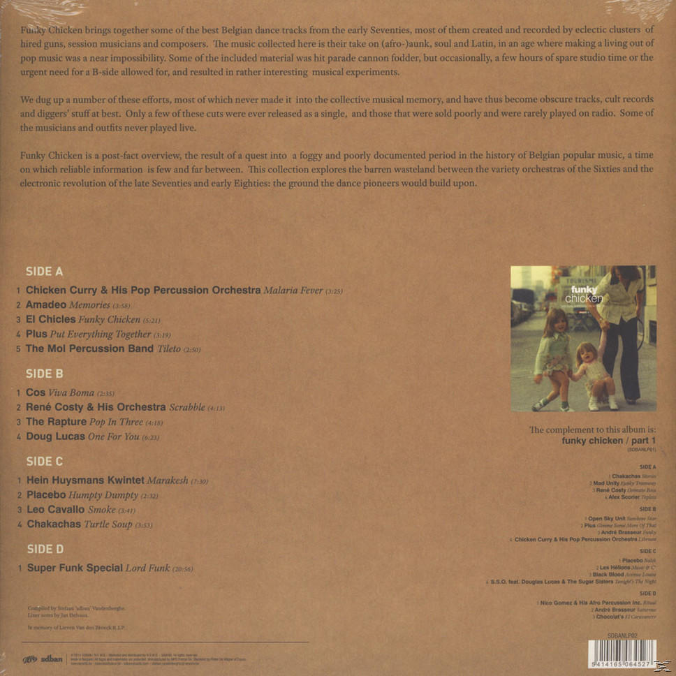 VARIOUS - Funky Chicken Pt.2 (2lp/180g/Gatefold)  - (Vinyl)