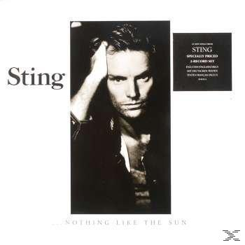 Sting fekete-fehér album borítója. A szöveg 'Nothing Like the Sun'.