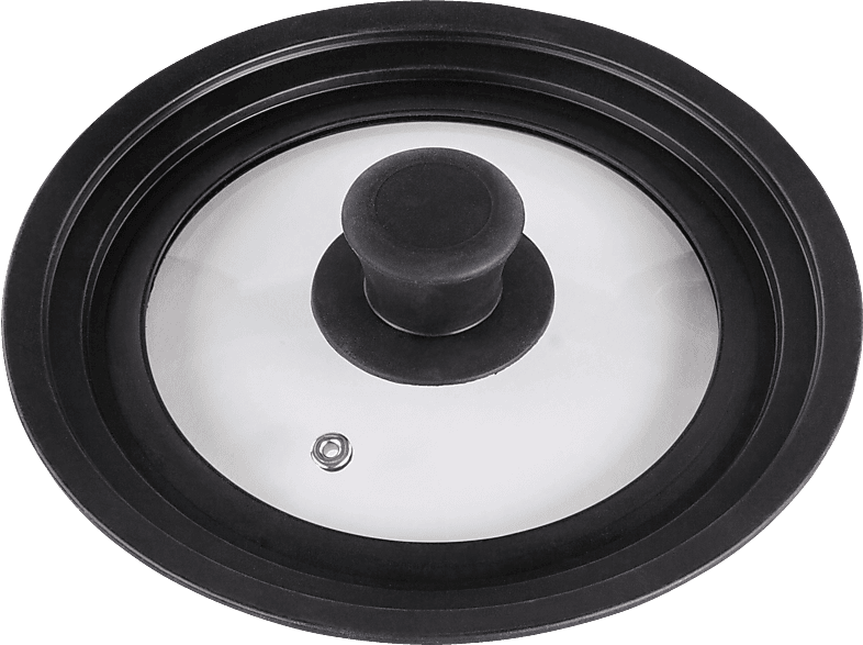 XAVAX 111544 UNI LID WITH STEAM - Deckel (Transparent/Schwarz)