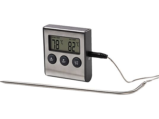 XAVAX 111381 - Bratenthermometer (Silber/Grau/Schwarz)