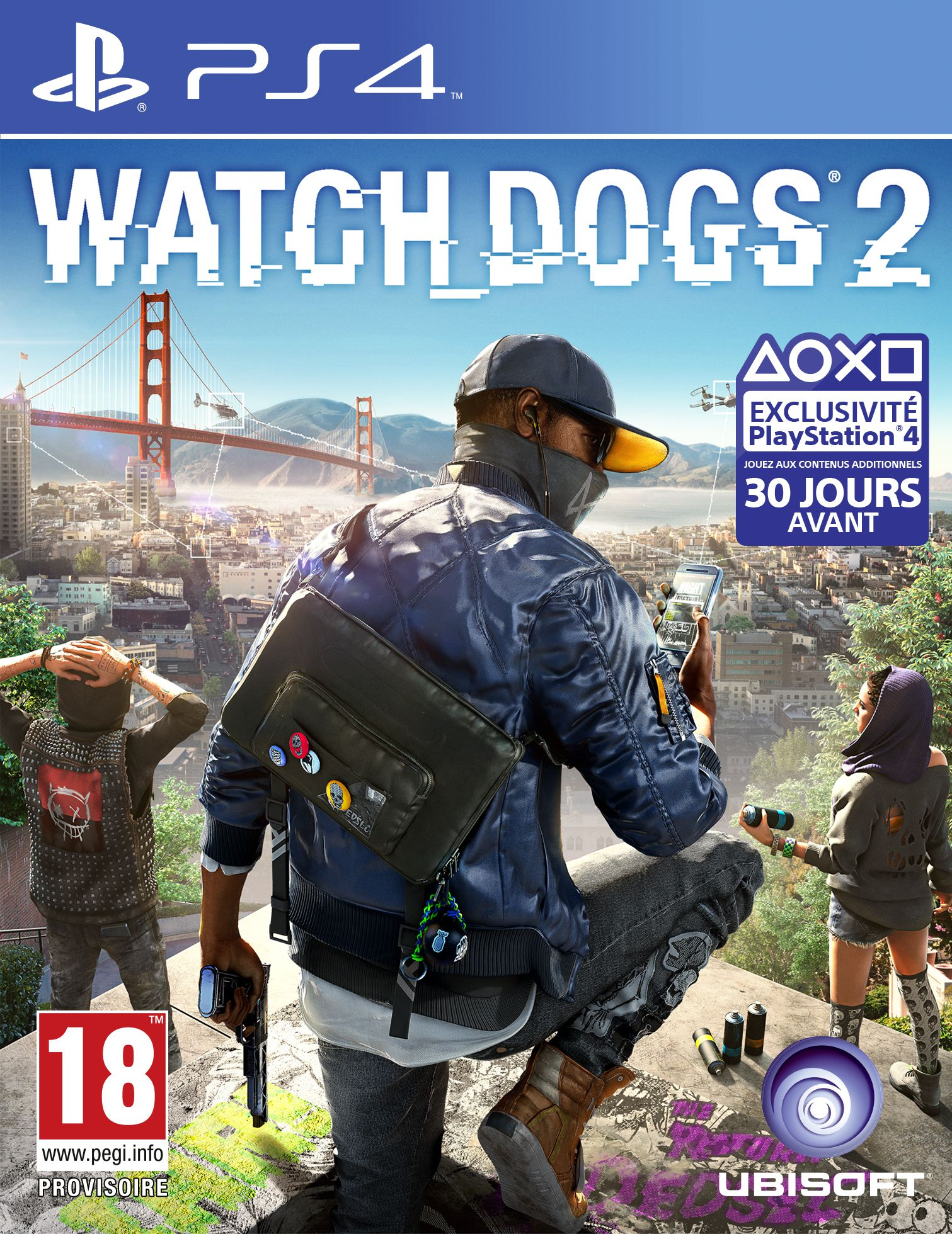 Watch Dogs 2 NL/FR PS4
