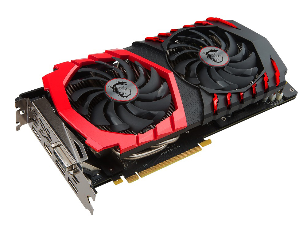 MSI GeForce® GTX 1060 Gaming X 6GB (V328-001R) (NVIDIA, Grafikkarte)