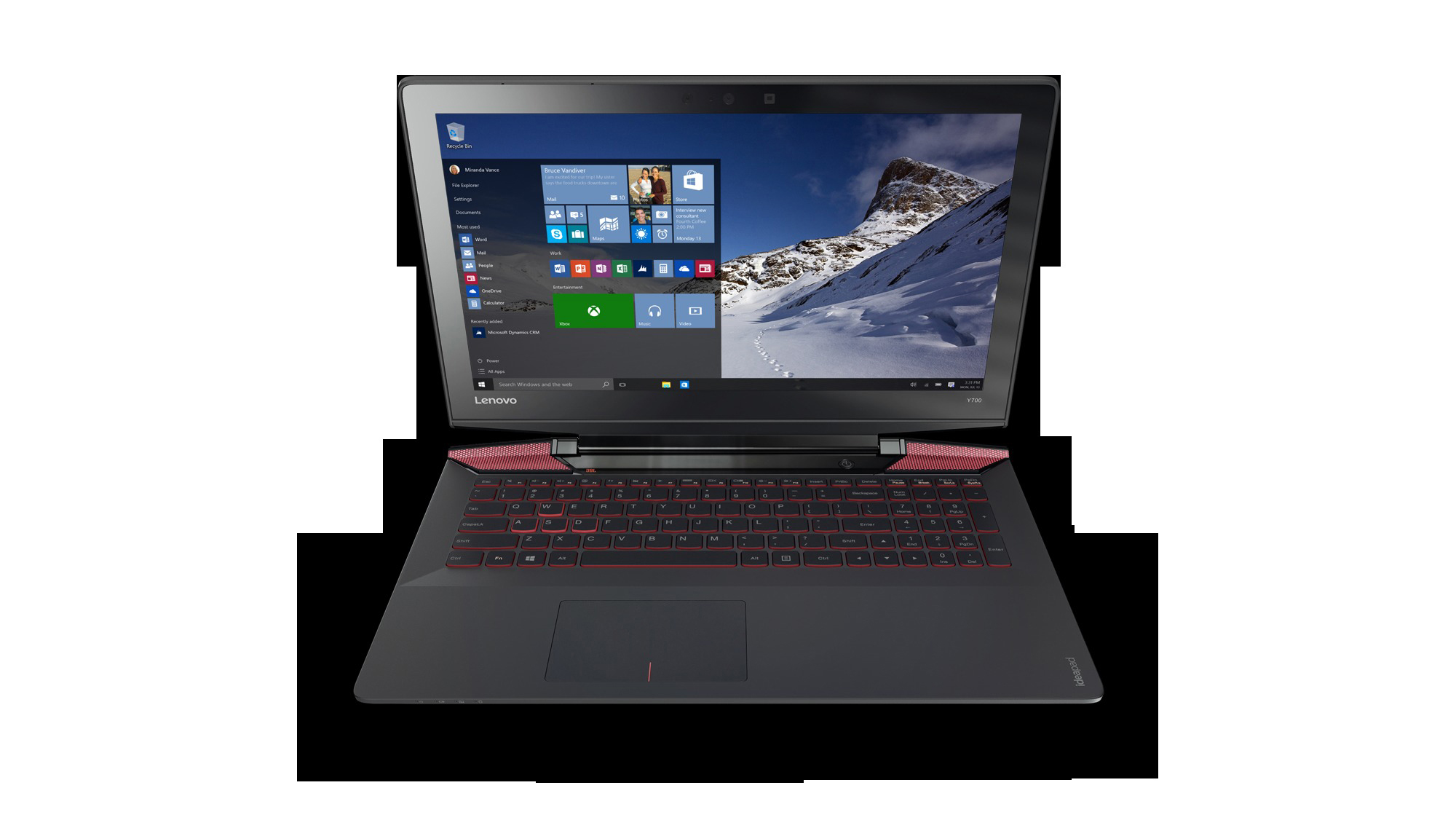 LENOVO IdeaPad Y700 - 15,6 Zoll - Intel® Core™ i5 i5-6300HQ - 8 GB - 1 TB - NVIDIA GeForce® GTX 960 - Windows 10 (64 Bit)