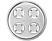 KITCHENAID KitchenAid - Orchio per maccheroni - Grigio - Accessori per Robot Kit Taglierine per Pasta (Bianco/argento)