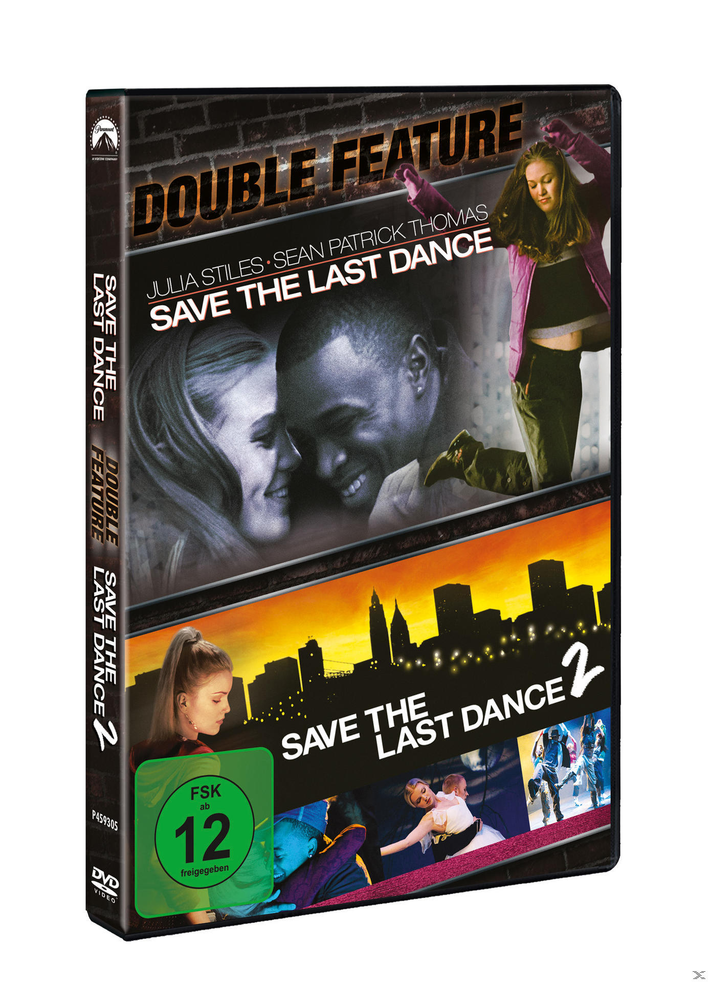 DVD-Cover des Films 'Save the Last Dance' mit zwei Paaren und einer Tanzszene.